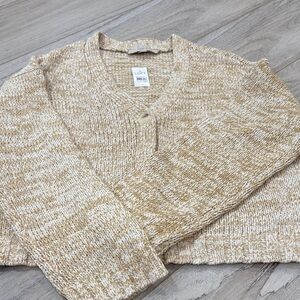 LOFT Women's Marled Cardigan Sweater NWT Large